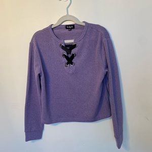 Purple sweater
